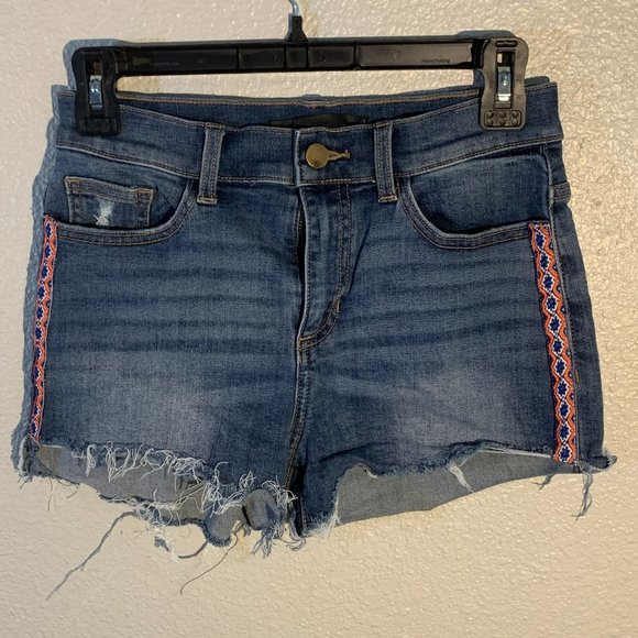 Distressed Jean Shorts - Picture 1 of 3